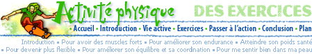 Module Activité physique - Des exercices